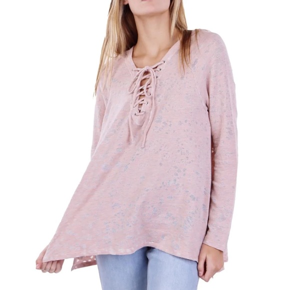 Anthropologie Tops - NWOT Anthropologie Maronie Women’s Hi-Low Hooded Top